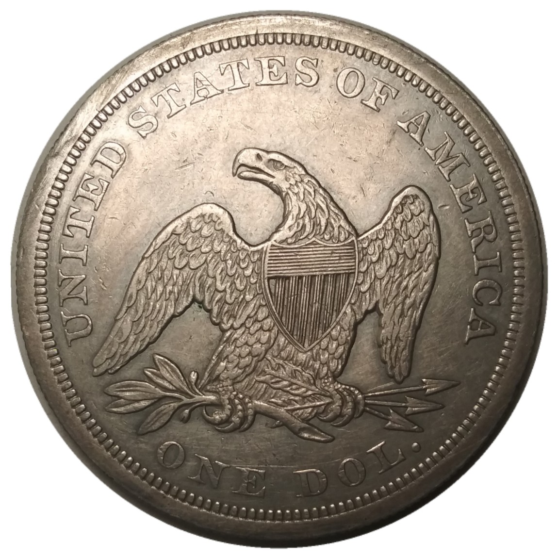 1849-$1-Liberty-Seated-Silver-Dollar
